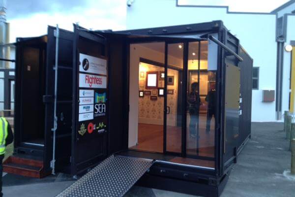 20' Shipping Container Modification for Tauranga City Council