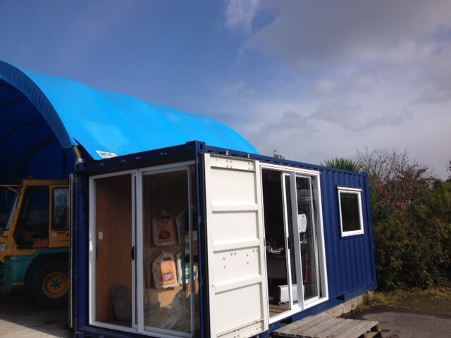 20' Shipping Container accommodation, Rarotonga