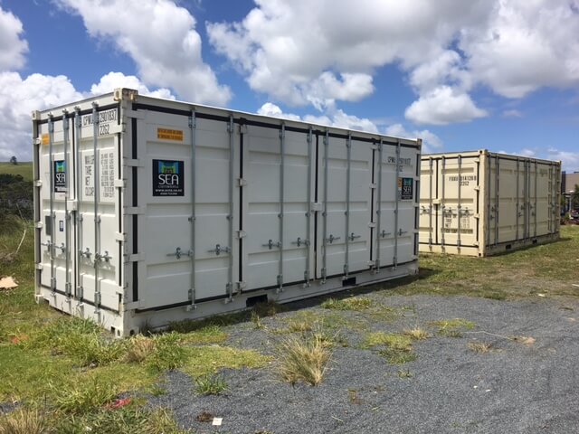 20 foot side opening container Mangawhai