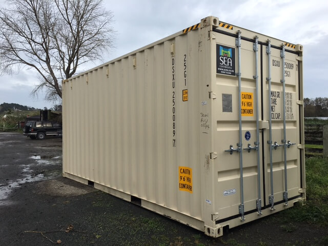 20' new shipping container cook islands