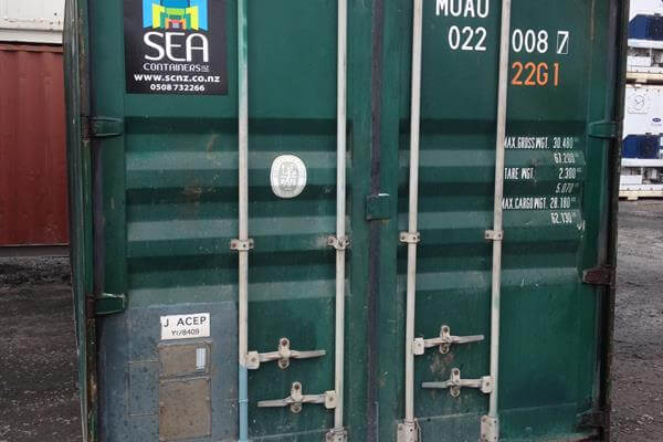 20FT Shipping Container Used Dargaville