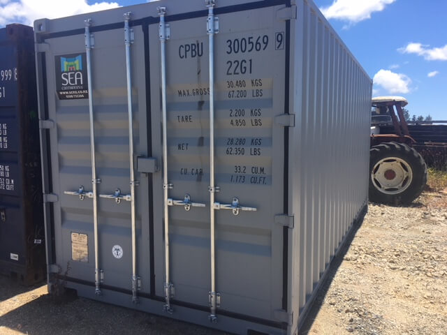 SEA Containers 20' Shipping Container - A Grade