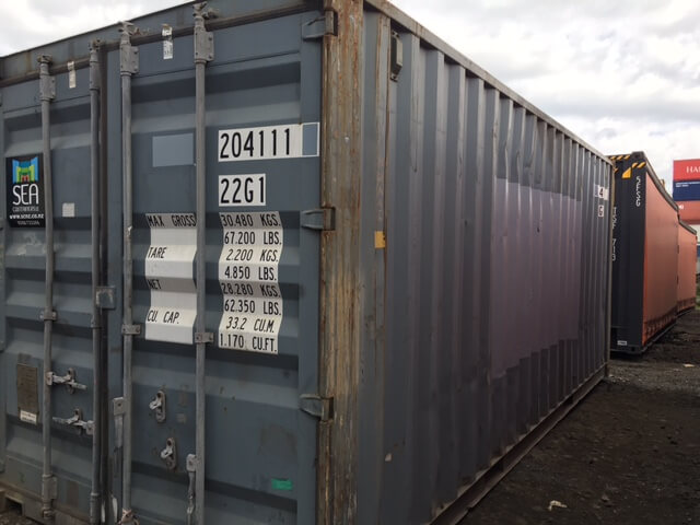 SEA Containers 20' Shipping Container Used