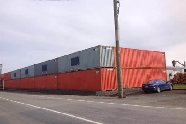 Shipping Container Acoustic Barrier