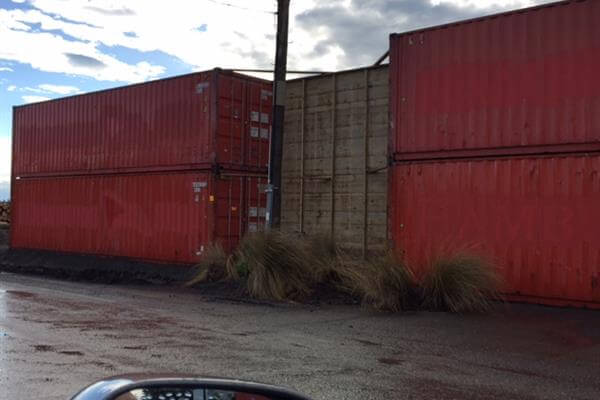 Shipping Container Wall Acoustic Barrier