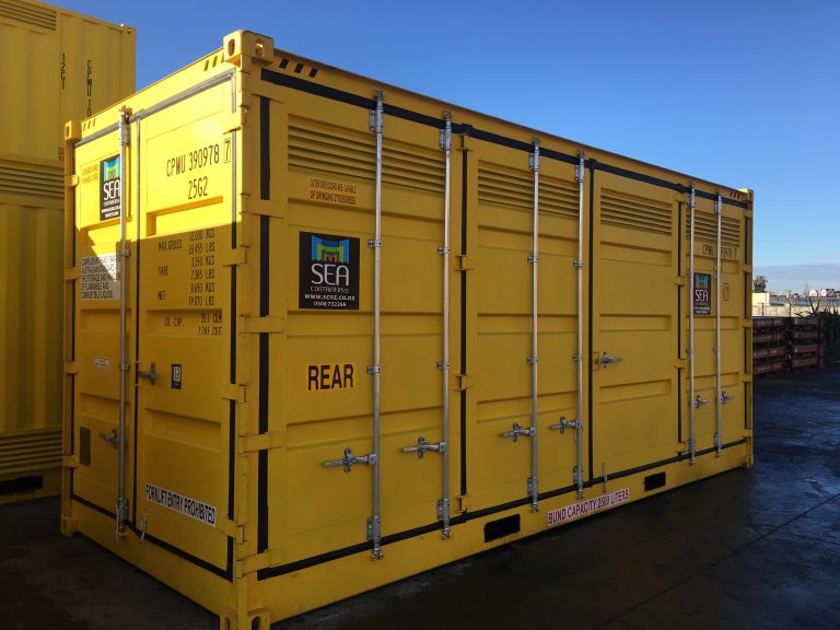 20' High Cube DG Container - Opensider