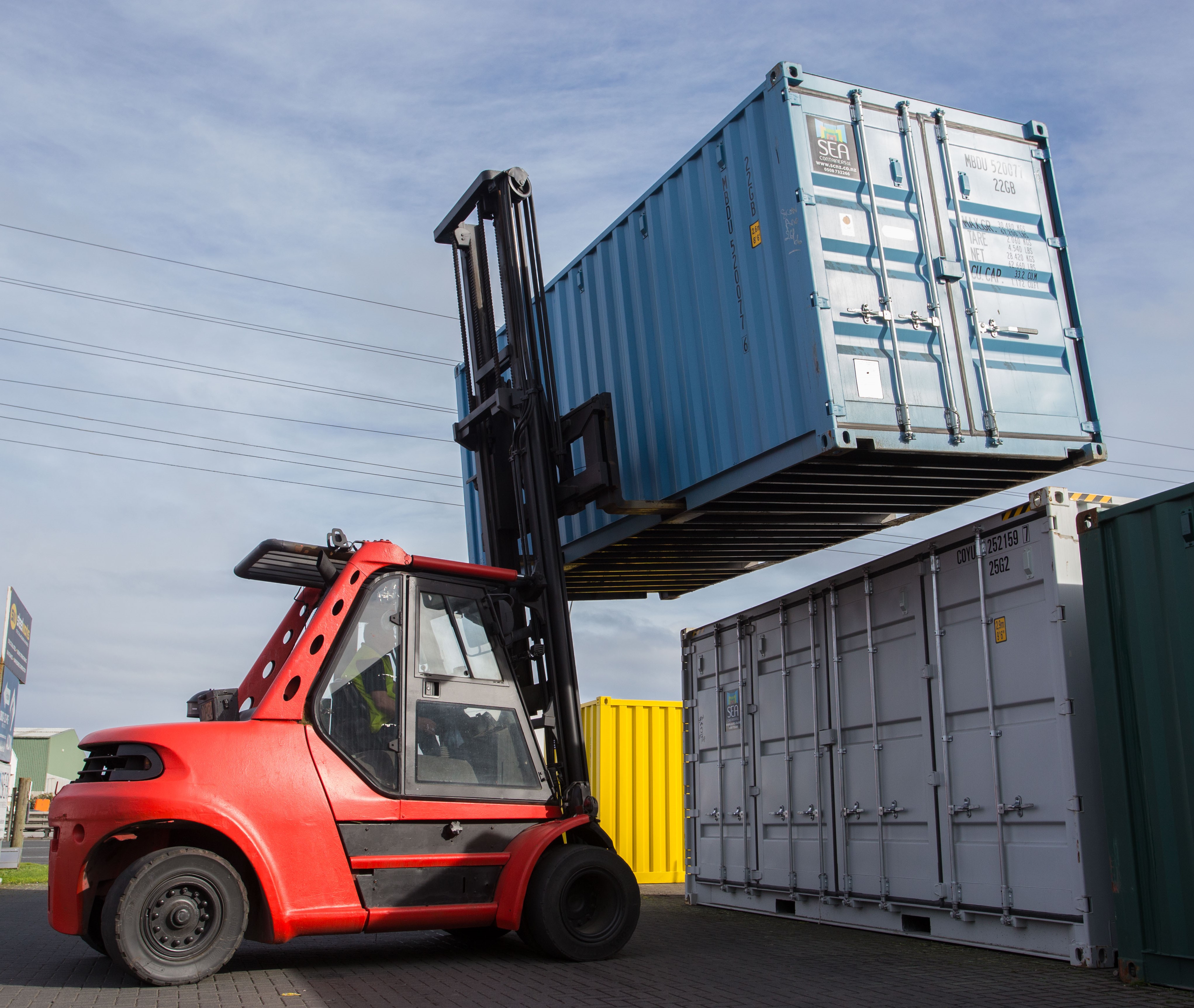 Duck Egg and Forklift