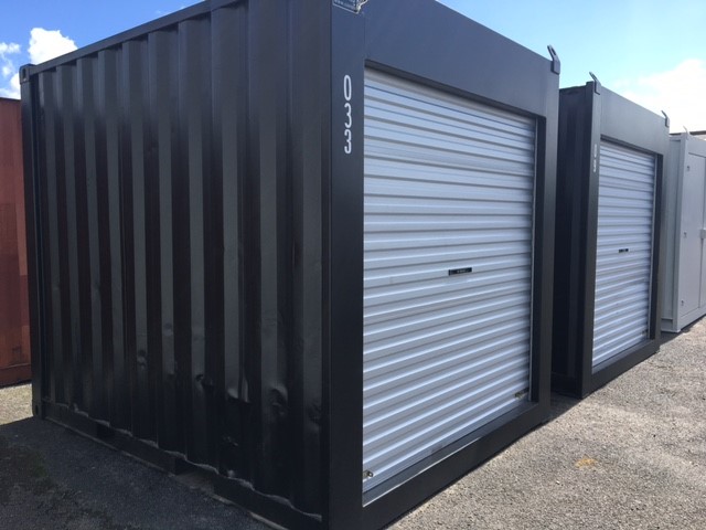 10' Roller Door - B Grade, black1