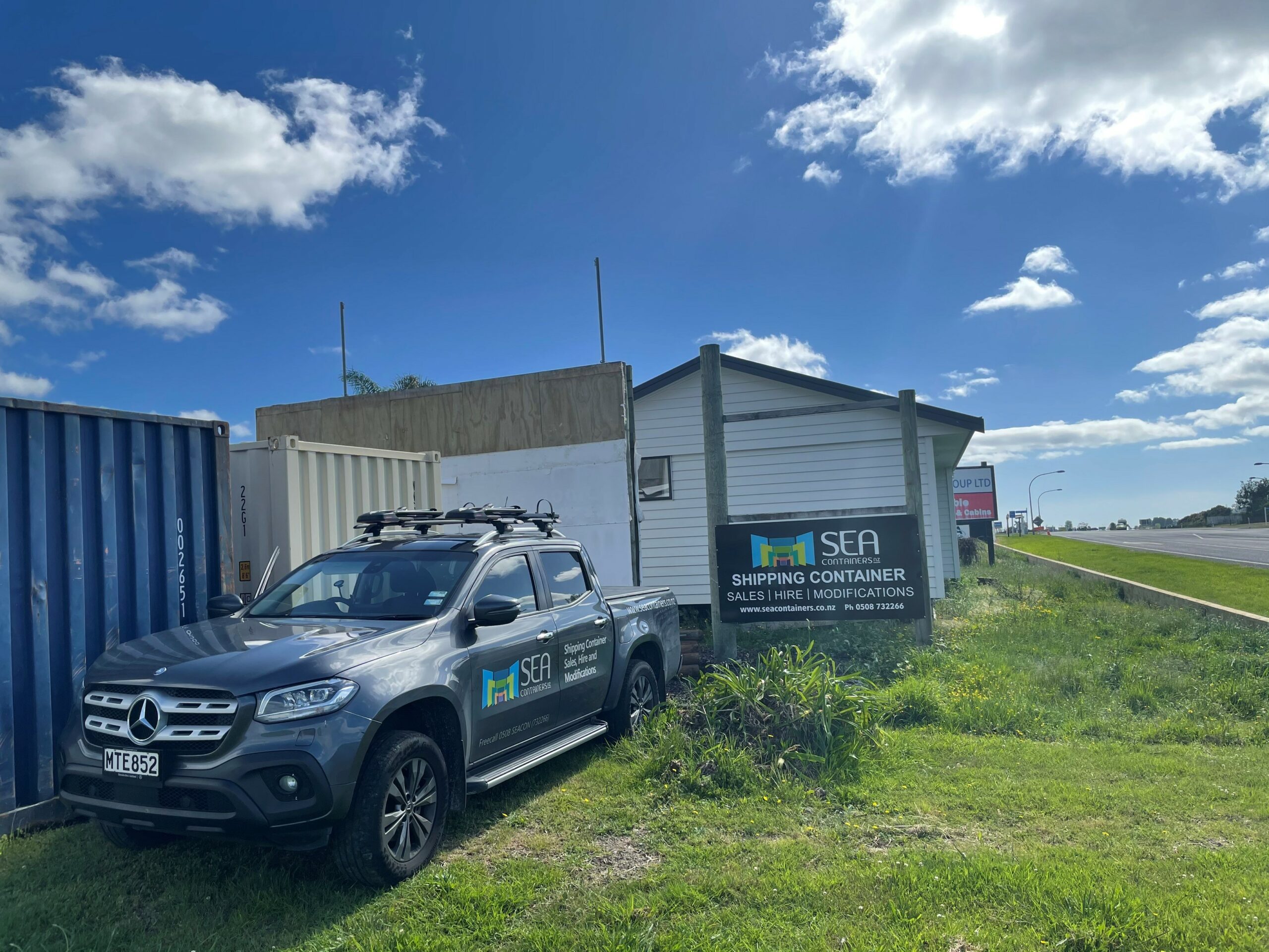 SEA Containers - Whitianga depot