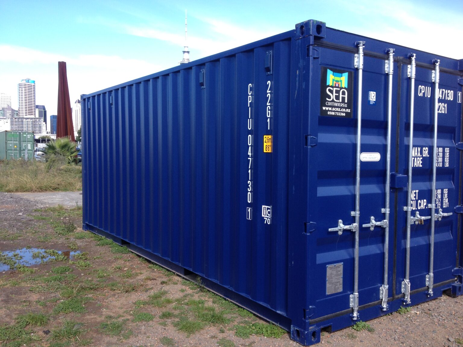 one trip 20ft shipping container