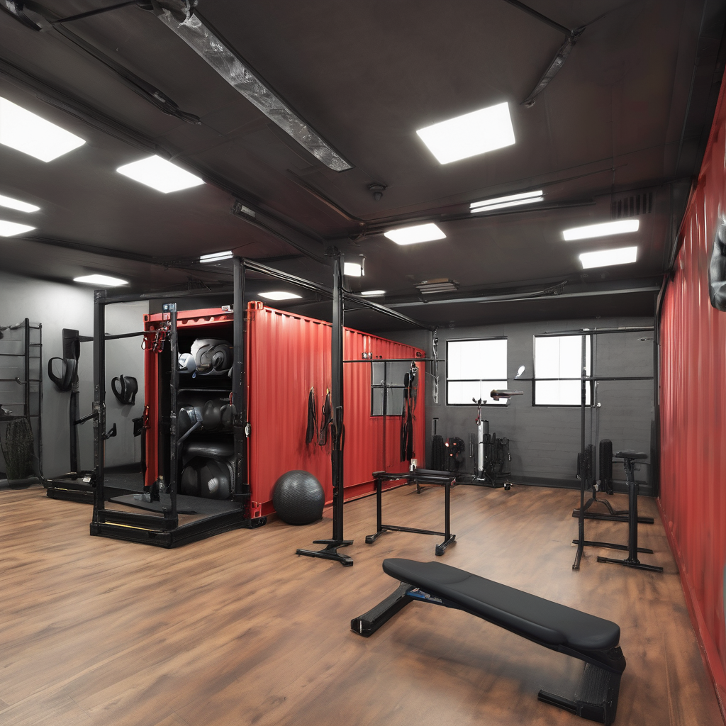 Shipping Containers for Mobile Sports Facilities SEA Containers