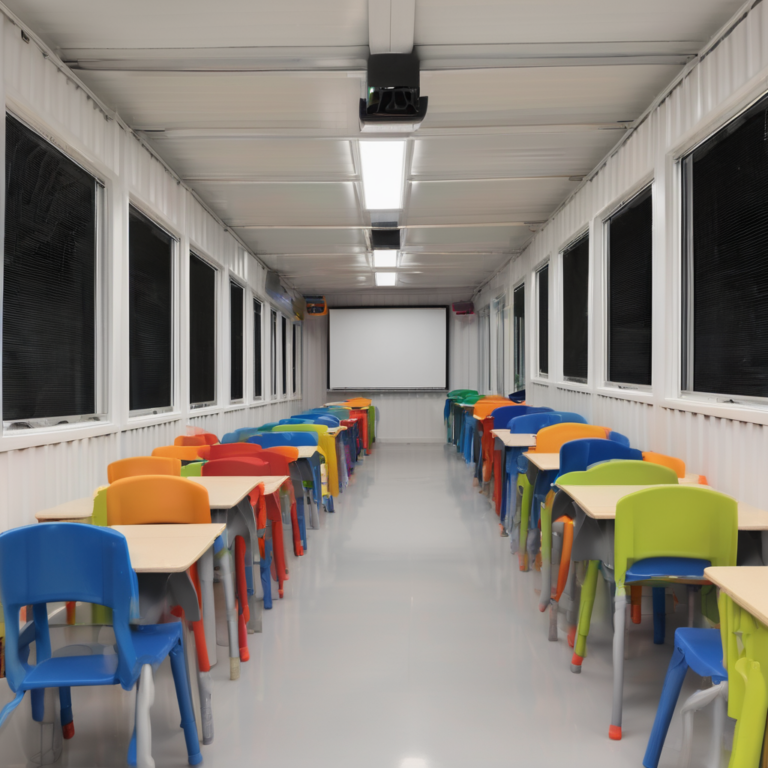 shipping container classroom 2