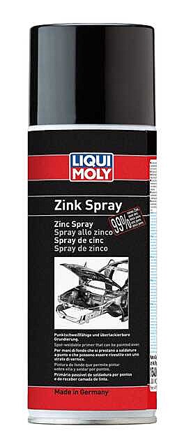 Spray Zinc Caramba 500 Ml Noir - Protection Anticorrosion Métaux, Résiste Jusqu'à 200°C