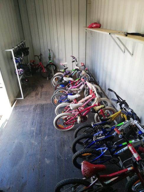 20′ Bike Container – Epuni School (5) 20' Bike Container - Epuni School (5)