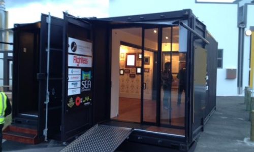 20 Foot Shipping Container Conversion External View