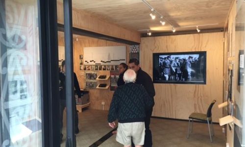 20FT Shipping Container Exhibition Nga Ti Awa Internal