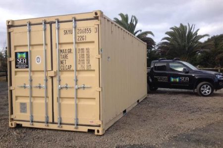 20FT Shipping Container New Beige Auckland 1